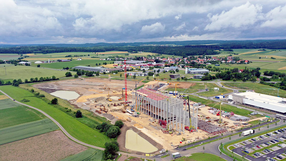2021 - Début de la construction du nouveau site de production à Messkirch